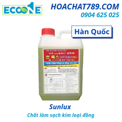 Sunlux Chất làm sạch kim loại đồng